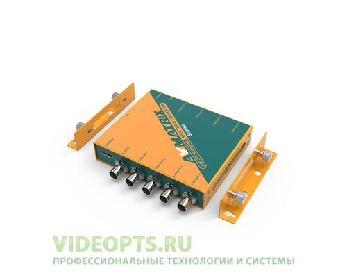 Разветвитель и конвертер AVMATRIX SD2080 2х8 SDI/HDMI